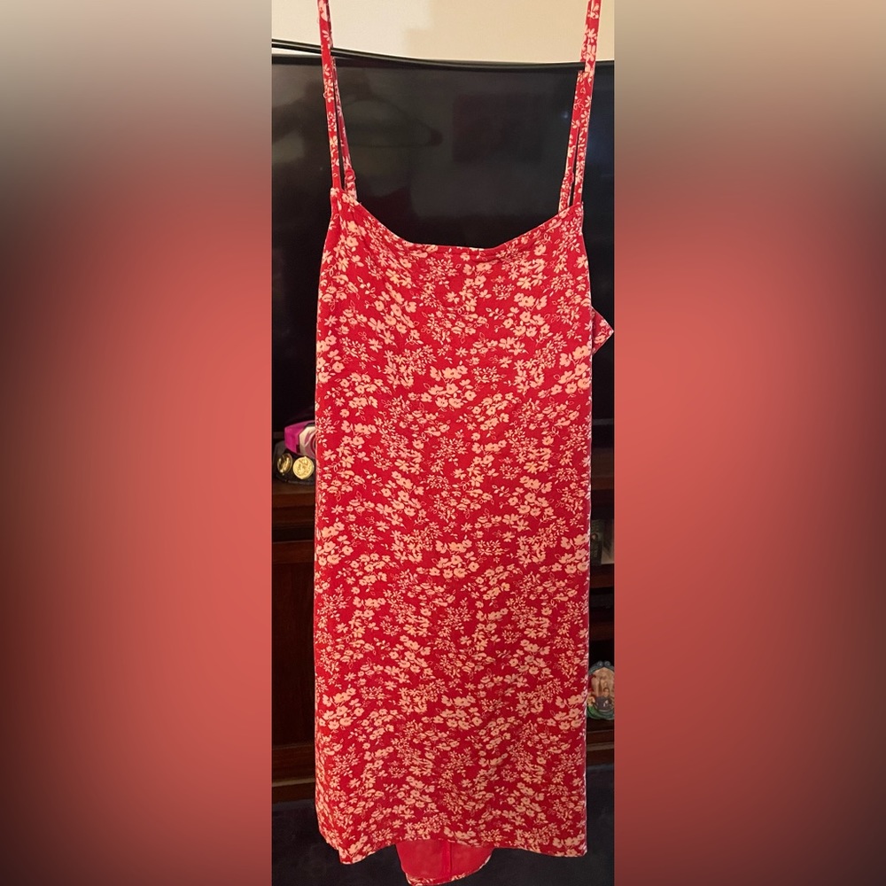 American eagle size medium red dress